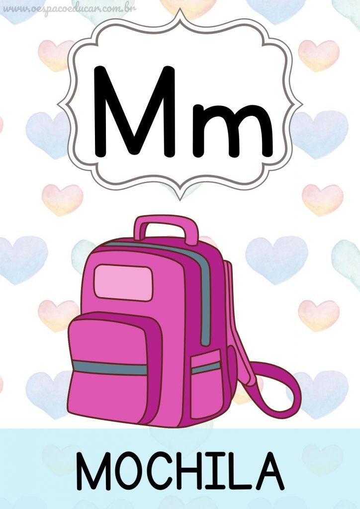 Educação infantil: lindo alfabeto para imprimir!