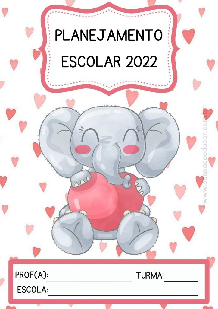 Planejamento elefantinho rosa!