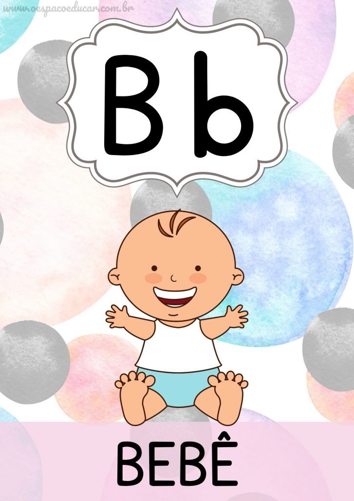Educação Infantil: Lindo alfabeto para imprimir!