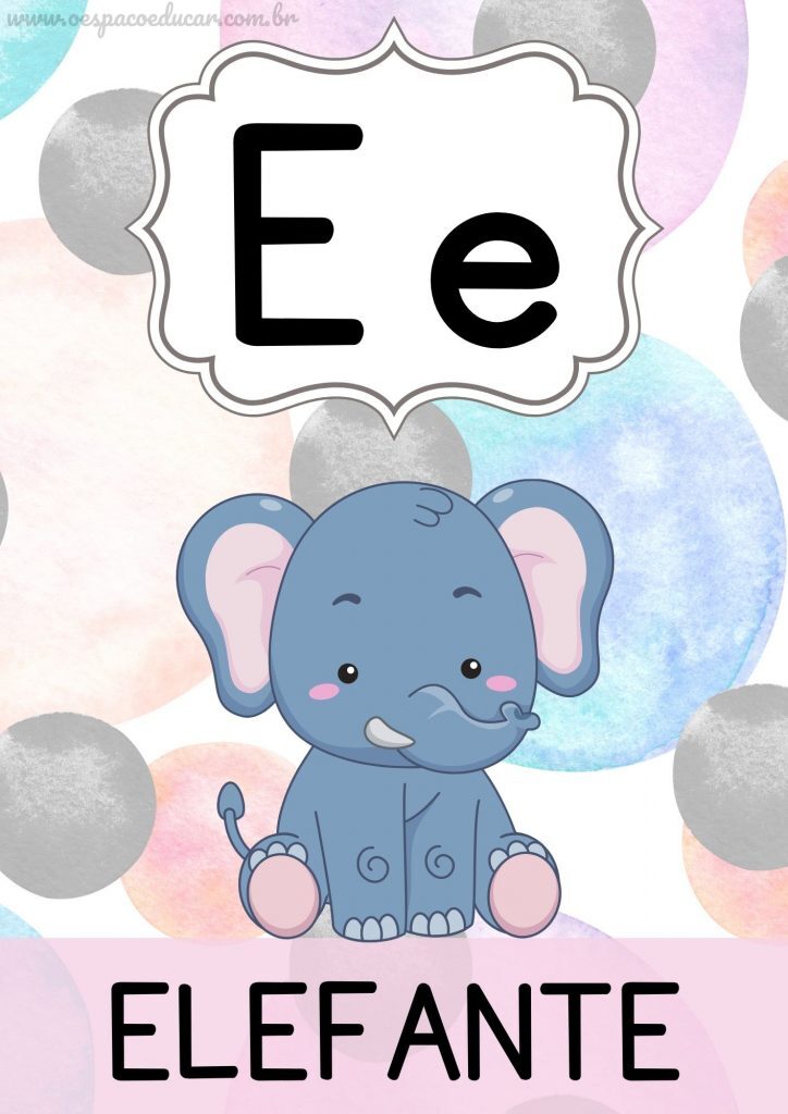 Educação Infantil: Lindo alfabeto para imprimir!