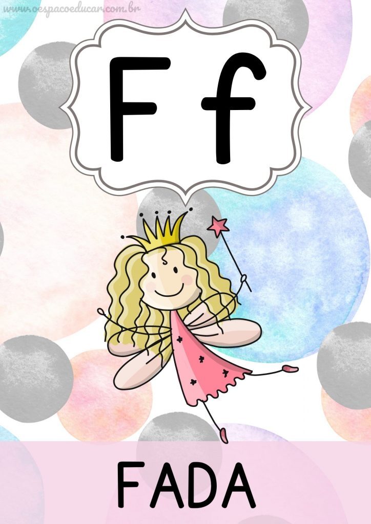 Educação Infantil: Lindo alfabeto para imprimir!