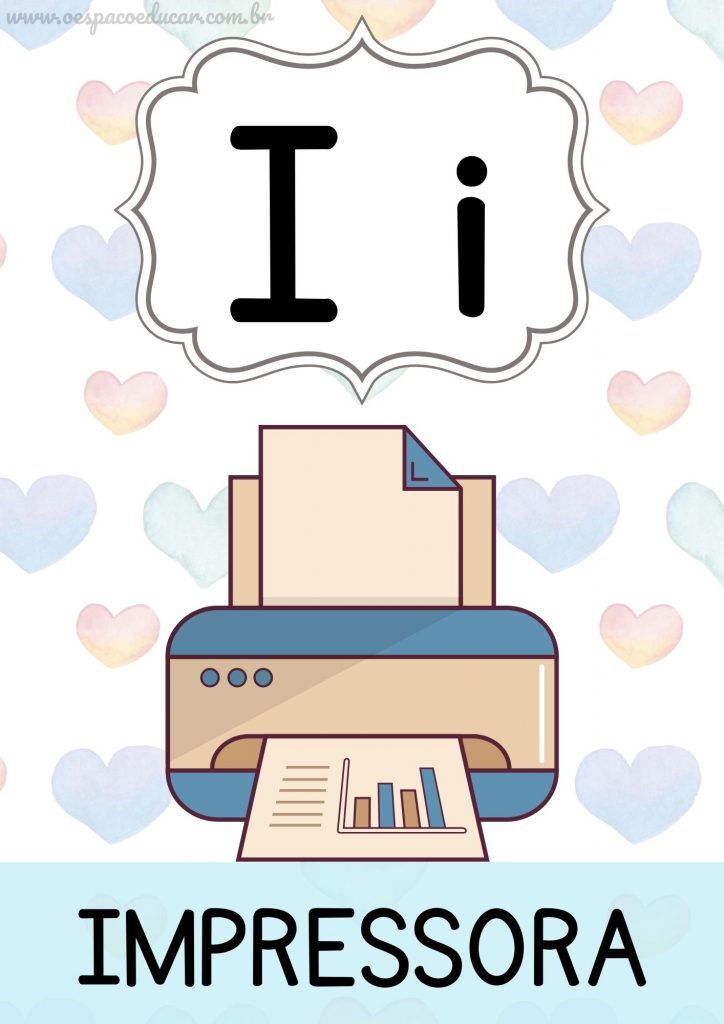Educação infantil: lindo alfabeto para imprimir!