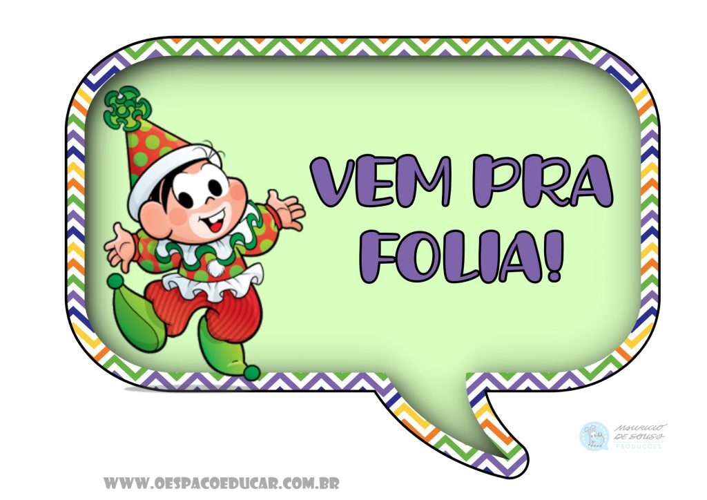 Plaquinhas carnaval