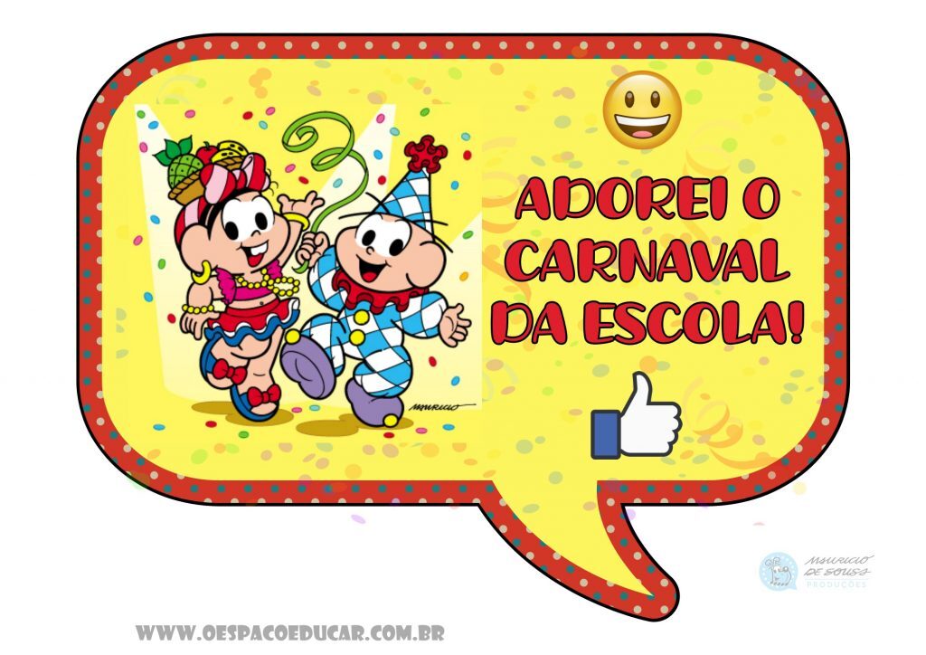 Plaquinhas carnaval