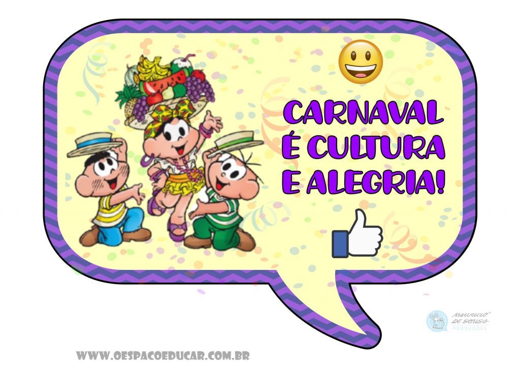 Plaquinhas carnaval