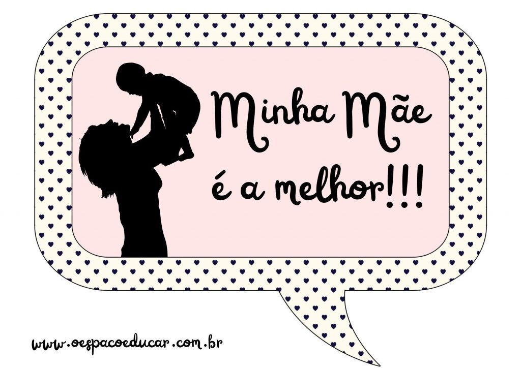 Dia das Mães: 14 modelos de plaquinhas para fotos!