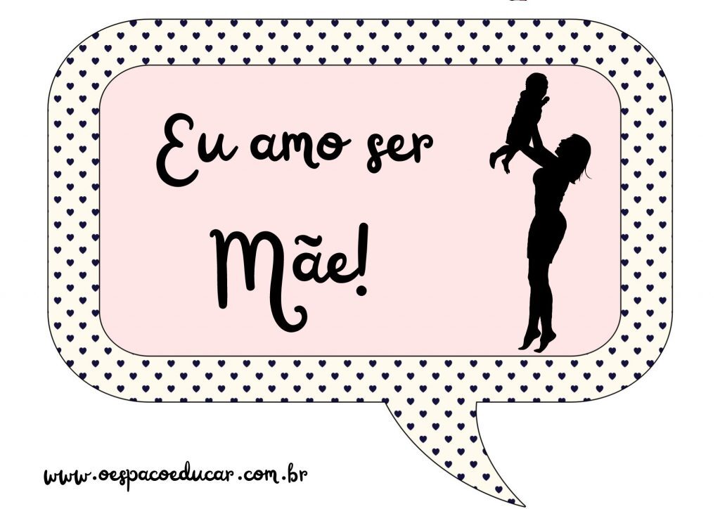 Dia das Mães: 14 modelos de plaquinhas para fotos!