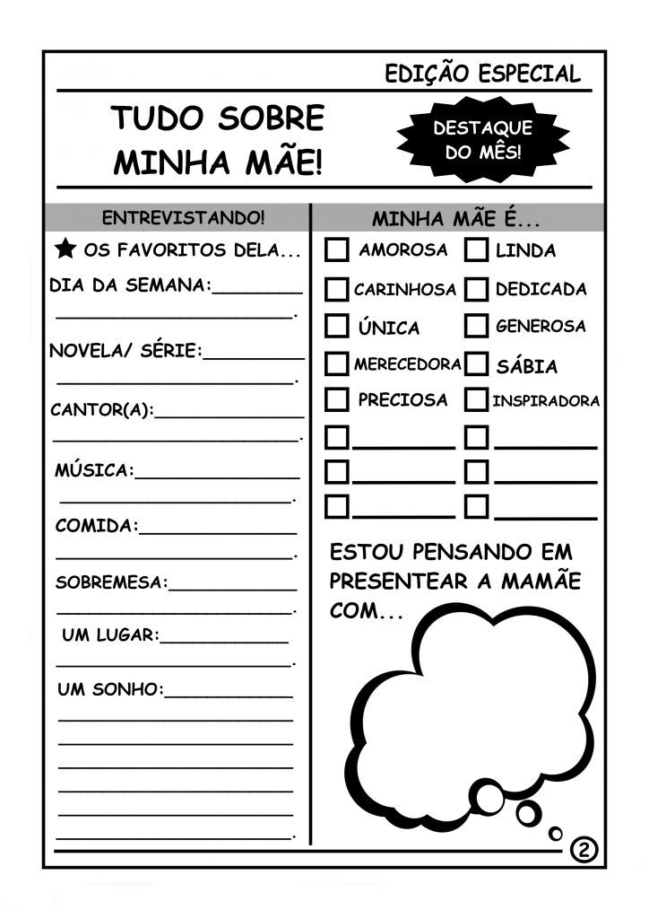 JORNAL ESPECIAL DIA DAS MÃES .BR