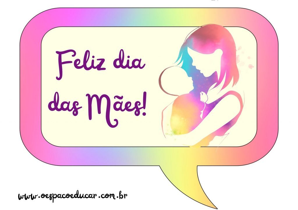 Dia das Mães: 14 modelos de plaquinhas para fotos!