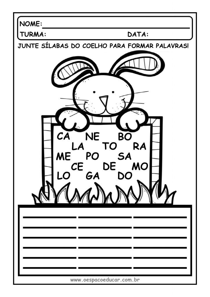 Coelho das sílabas