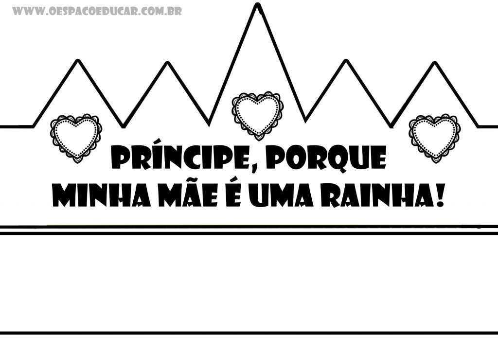 Coroa dia das maes