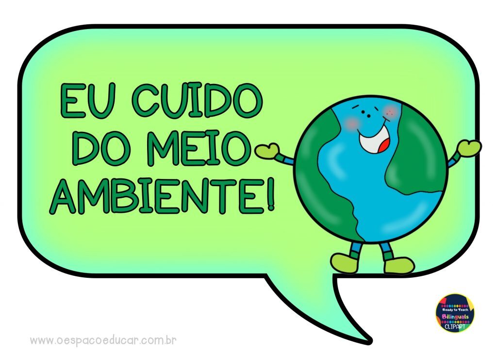 Plaquinha meio ambiente