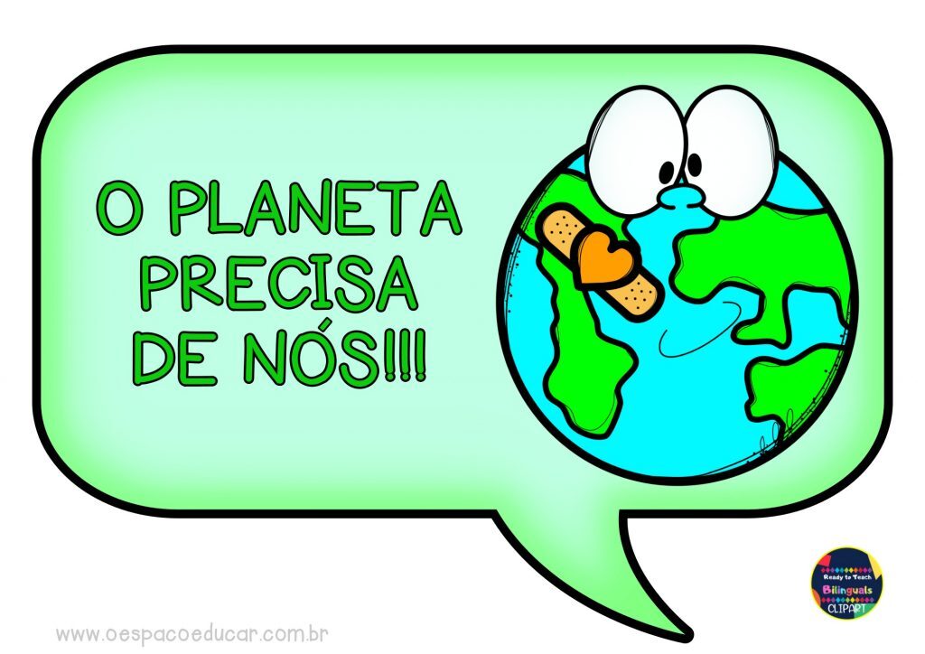 Plaquinha meio ambiente