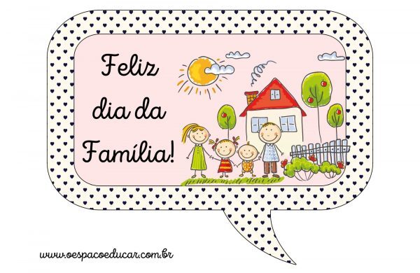 Dia da Família: 19 modelos de plaquinhas comemorativas!