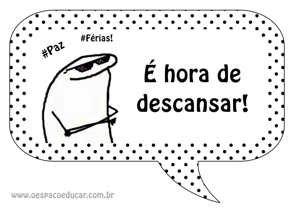 Plaquinha férias