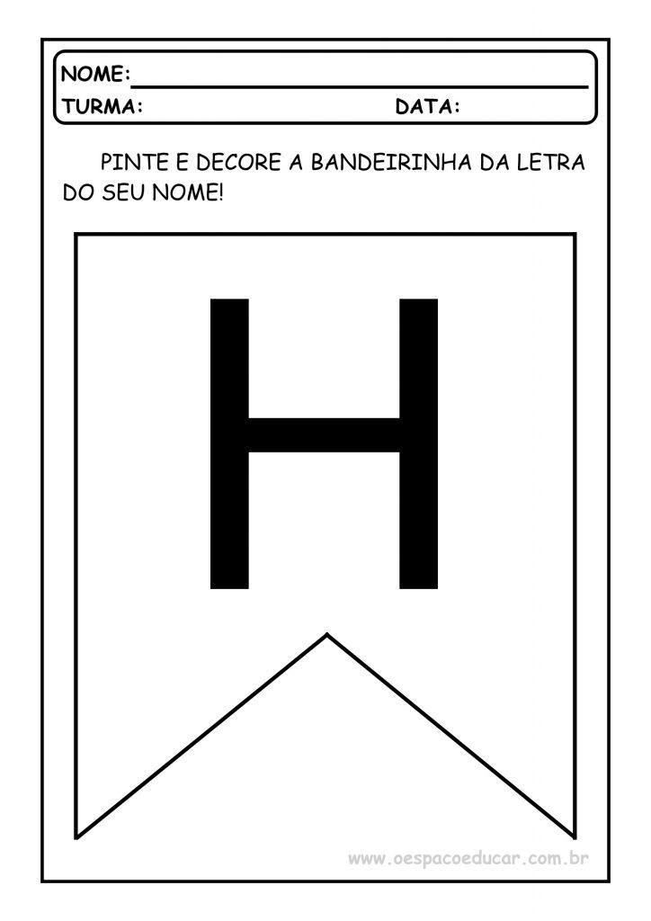 Bandeirinha nomes
