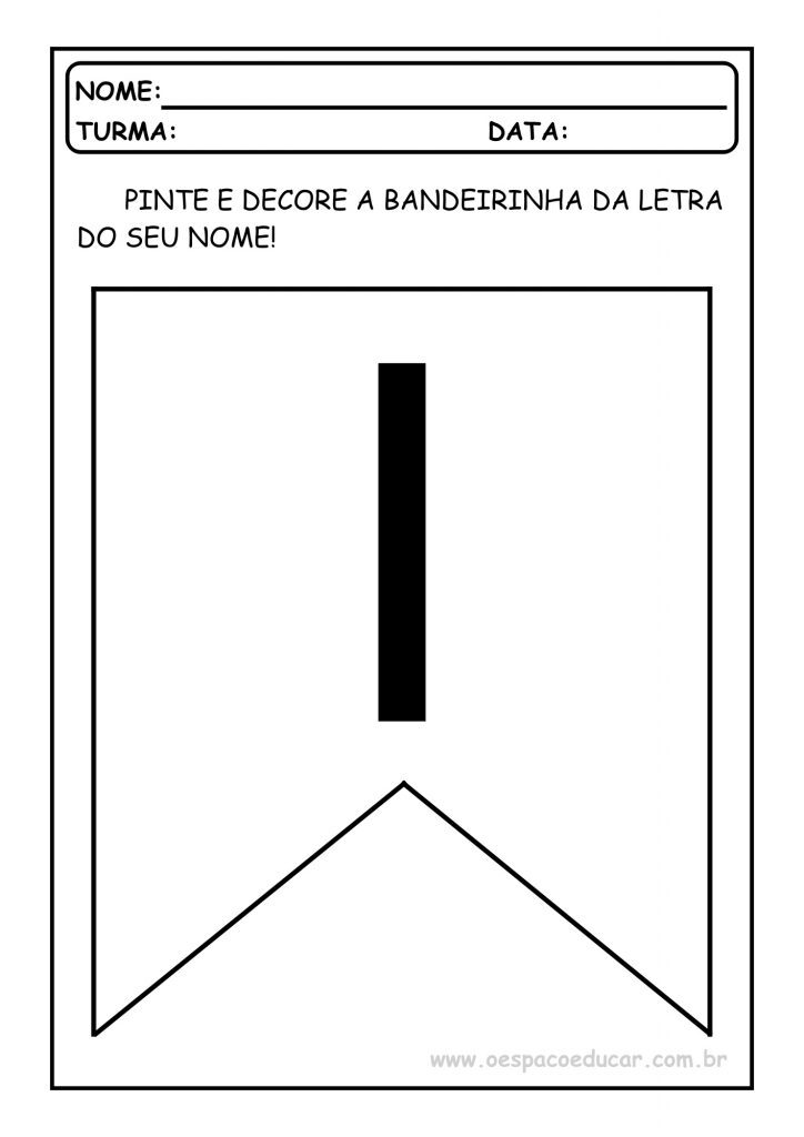 Bandeirinha nomes