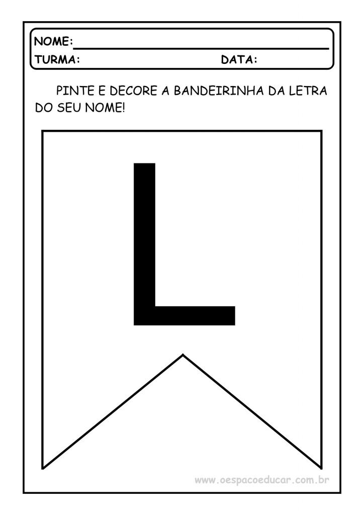 Bandeirinha nomes