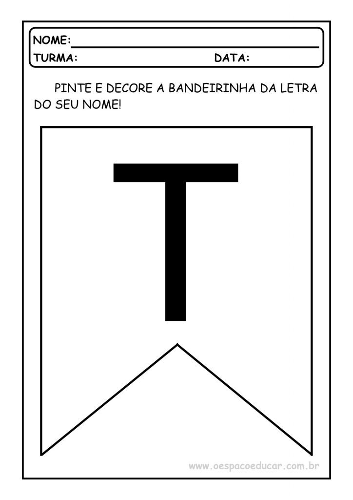 Bandeirinha nomes