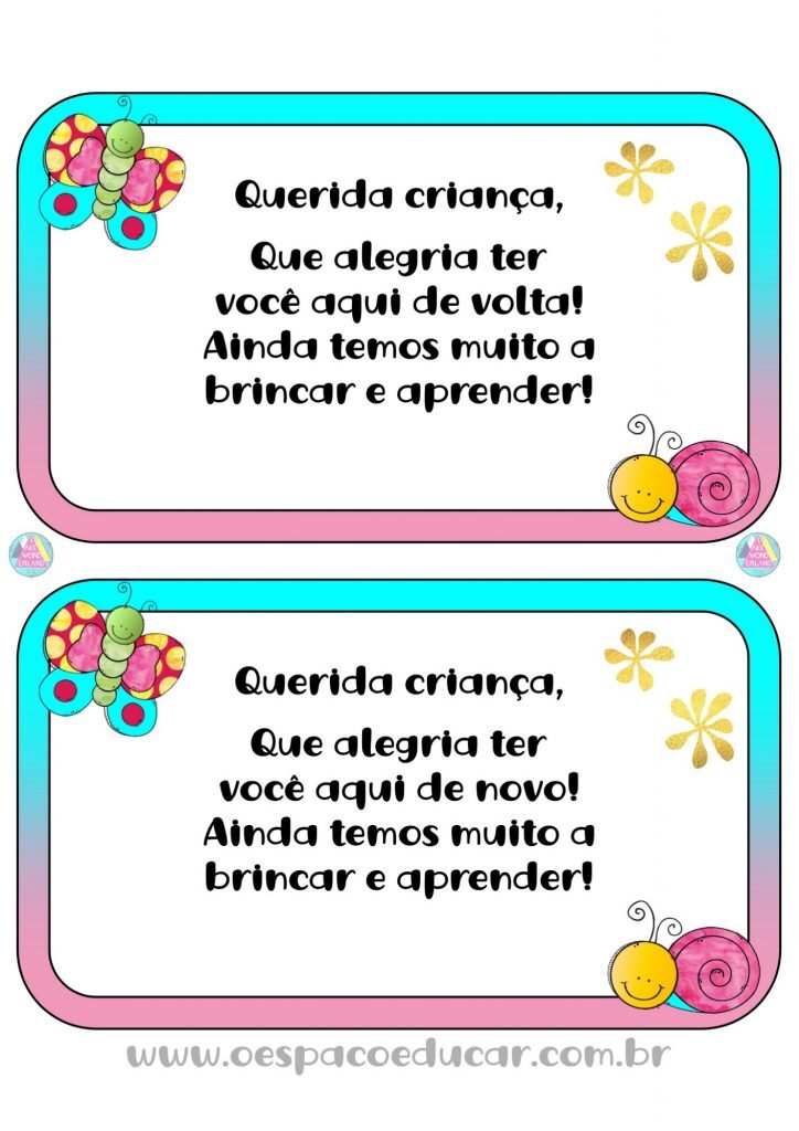 Cartão volta às aulas