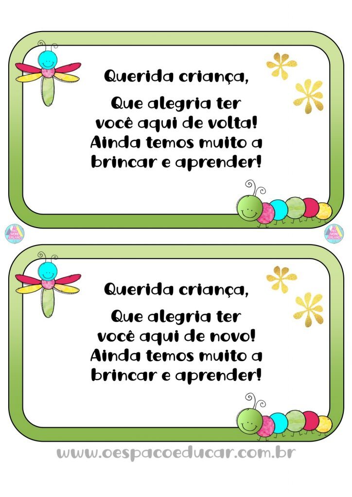 Cartão volta às aulas