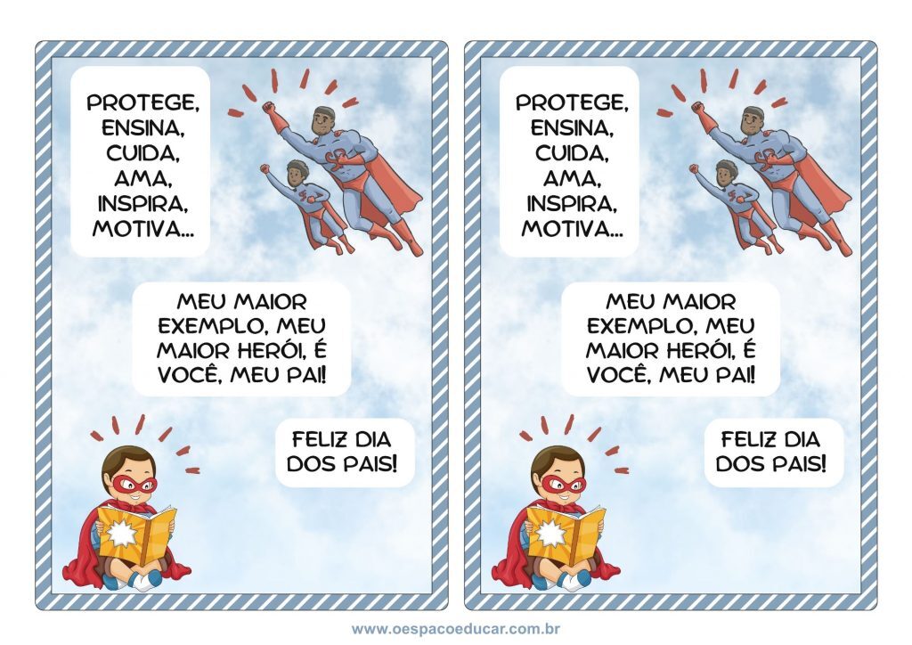Cartao dia dos pais