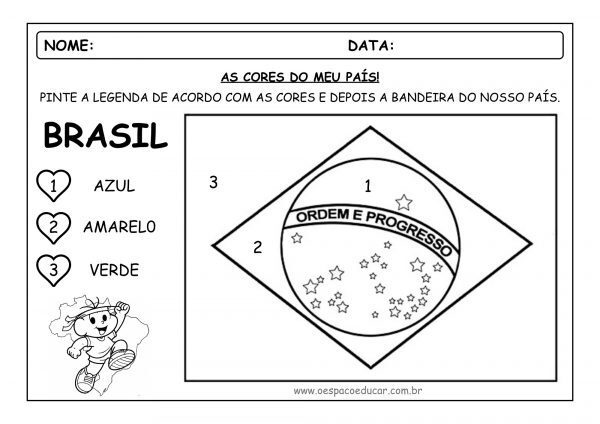 Brasil: as cores do meu país!