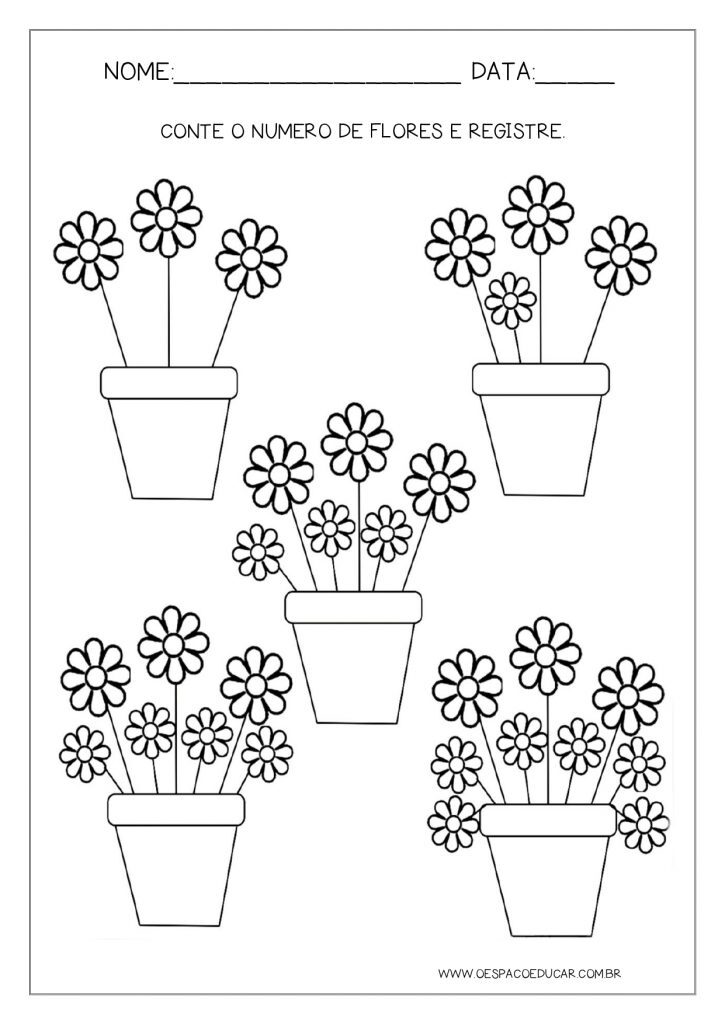 ATIVIDADES PRIMAVERA ED INFANTIL