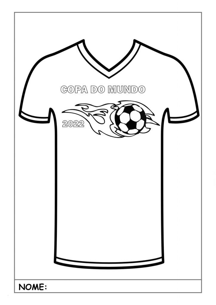 Camisas copa do mundo