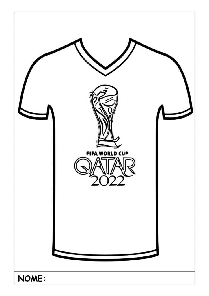 Camisas copa do mundo