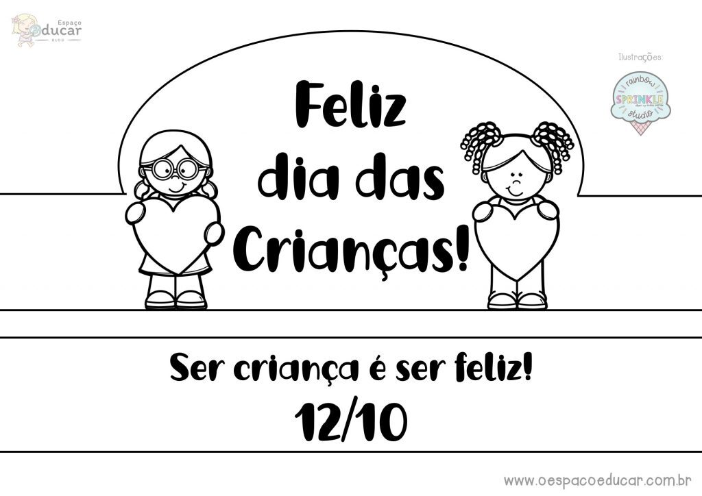 Coroa dia das crianças