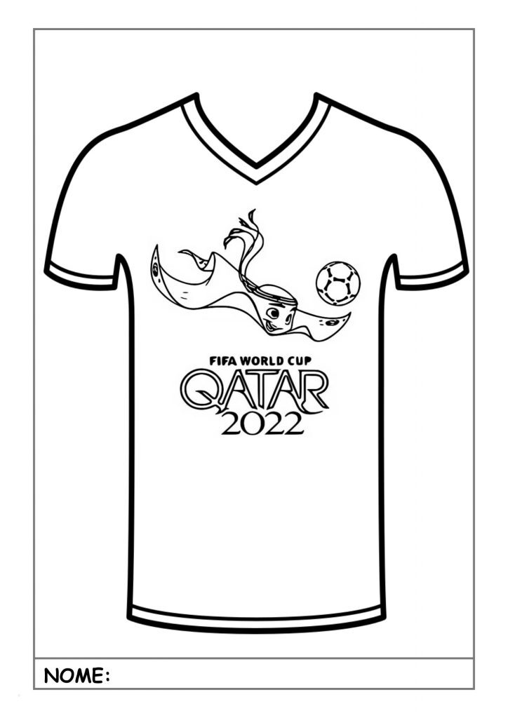 Camisas copa do mundo