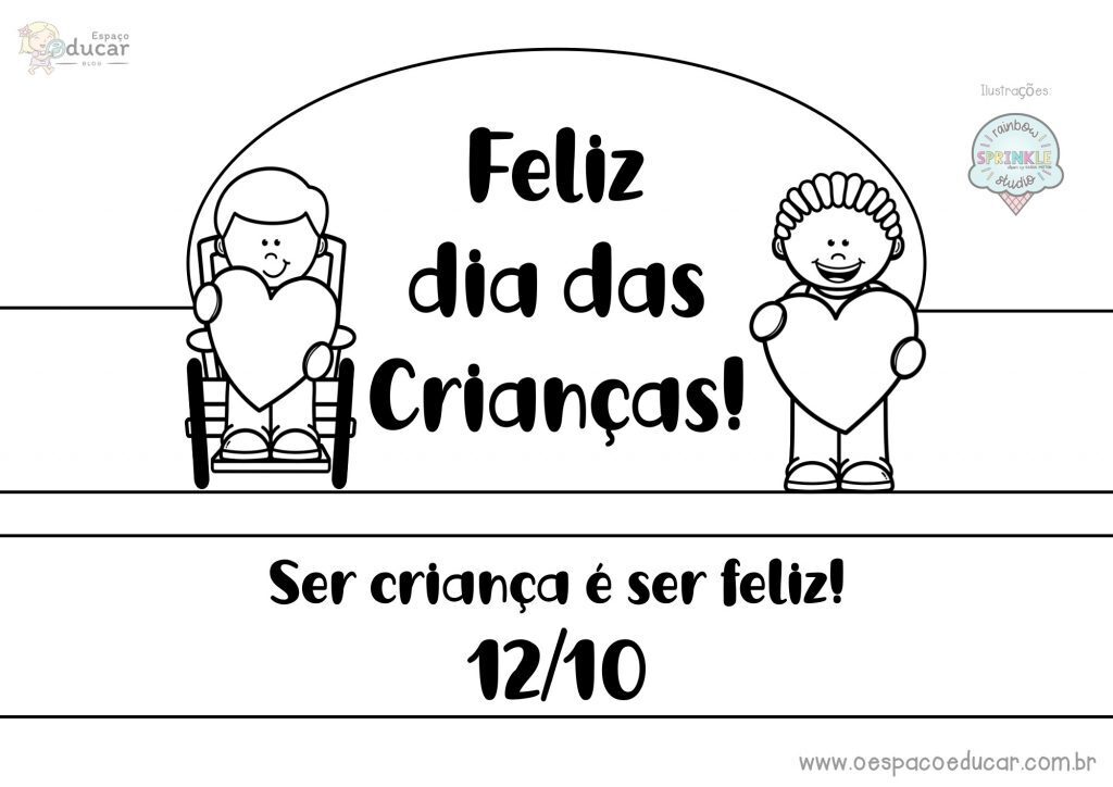 Coroa dia das crianças