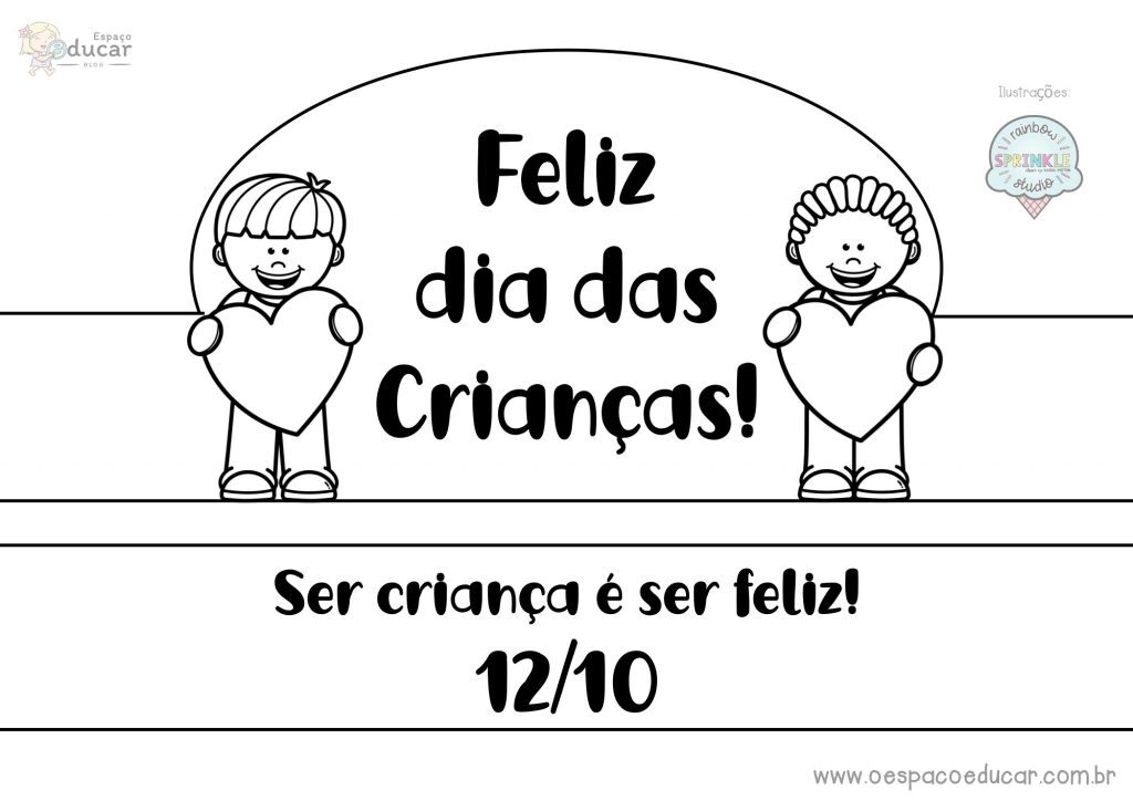 Coroa dia das crianças