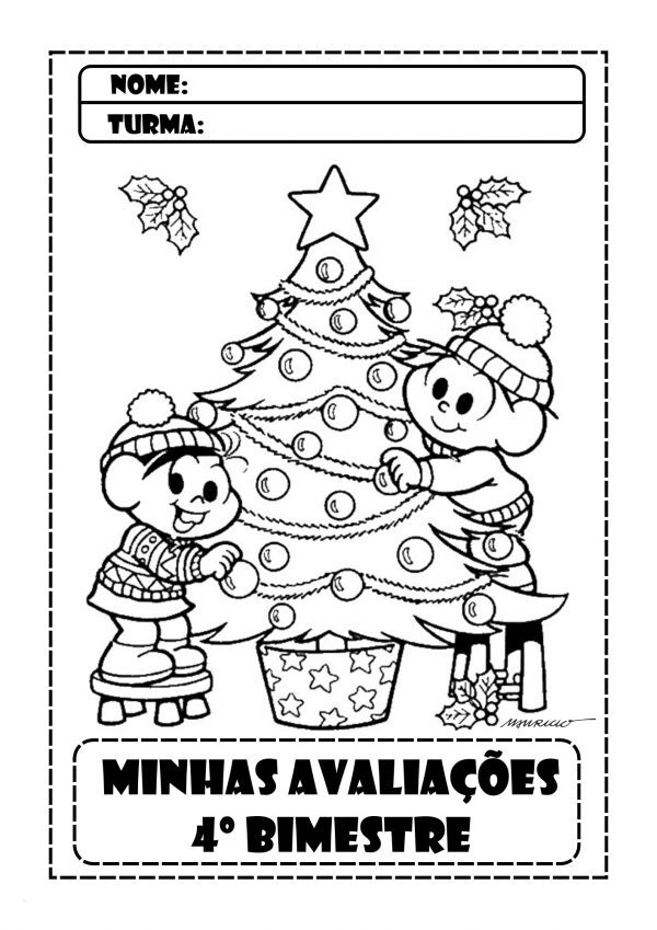 Capas avaliações 4º Bimestre!