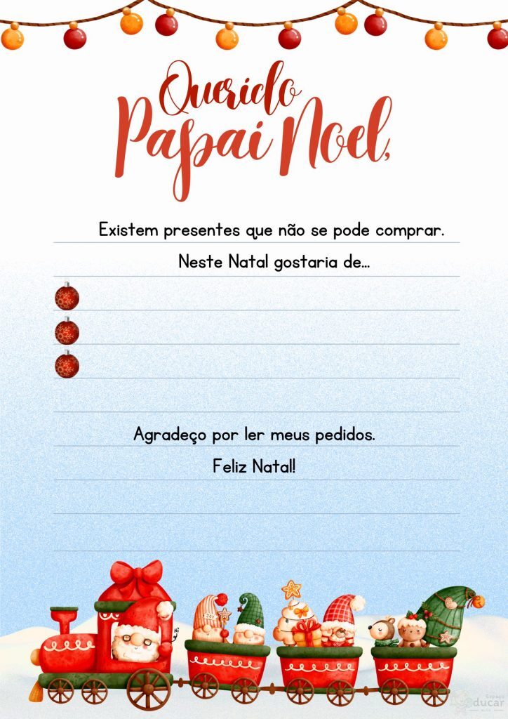 Cartinhas para o papai noel
