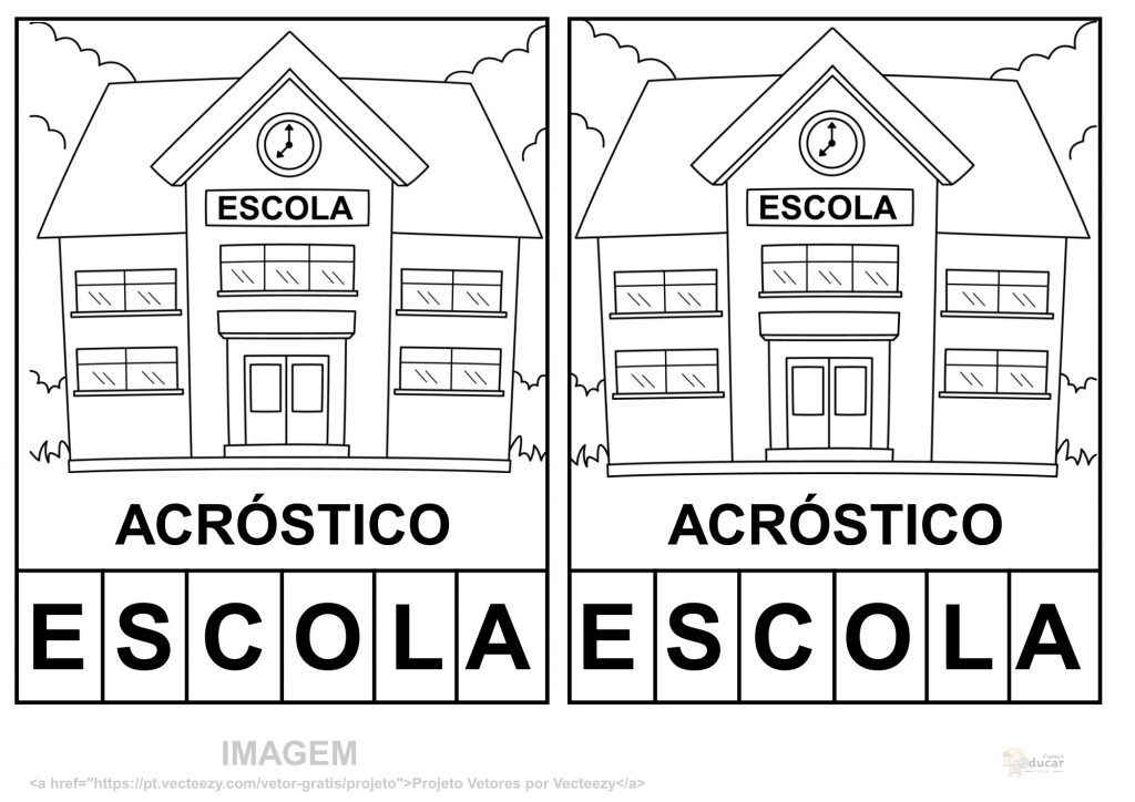 Atividade dia da escola