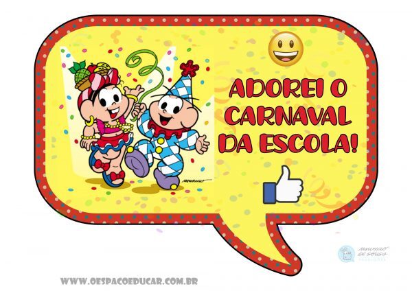 Plaquinhas de Carnaval!