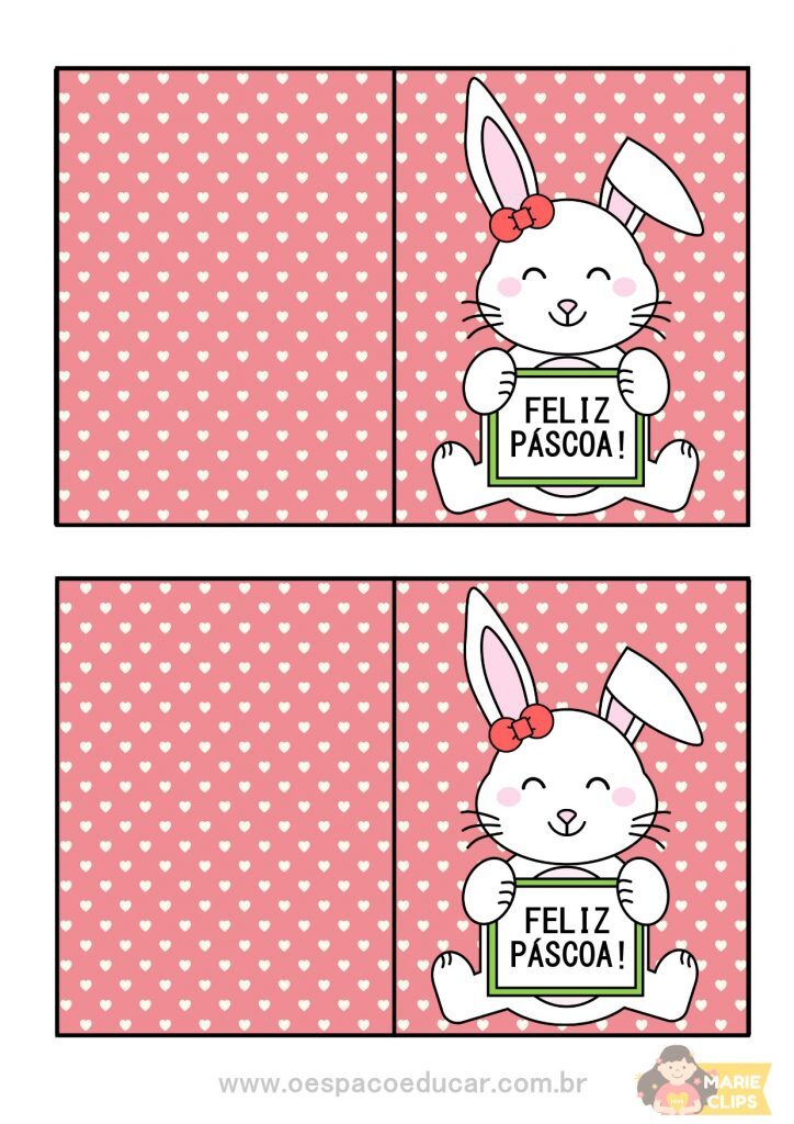 Cartão feliz páscoa