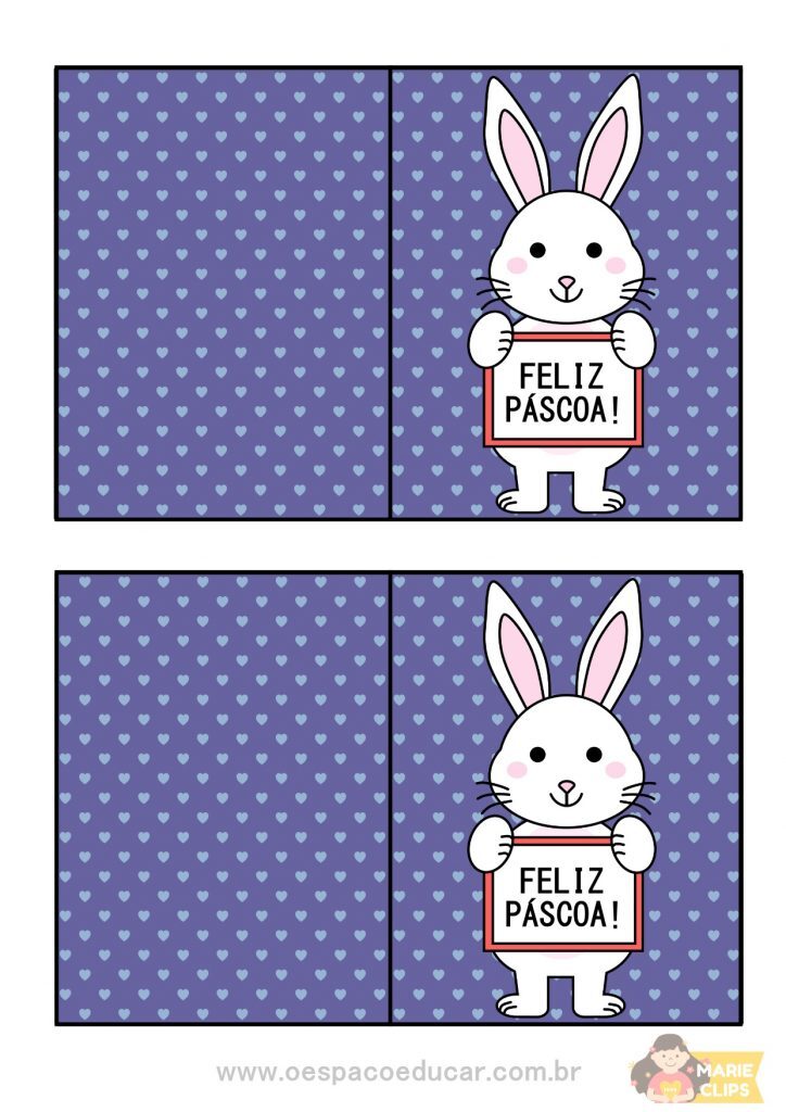 Cartão feliz páscoa