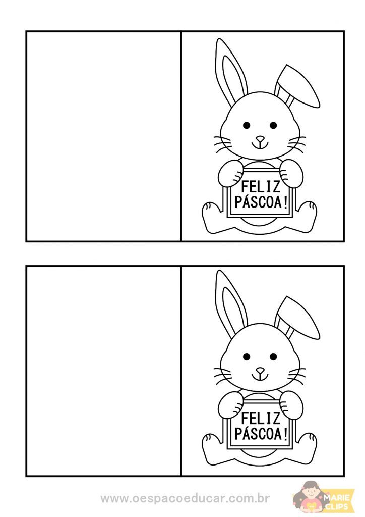 Cartão feliz páscoa