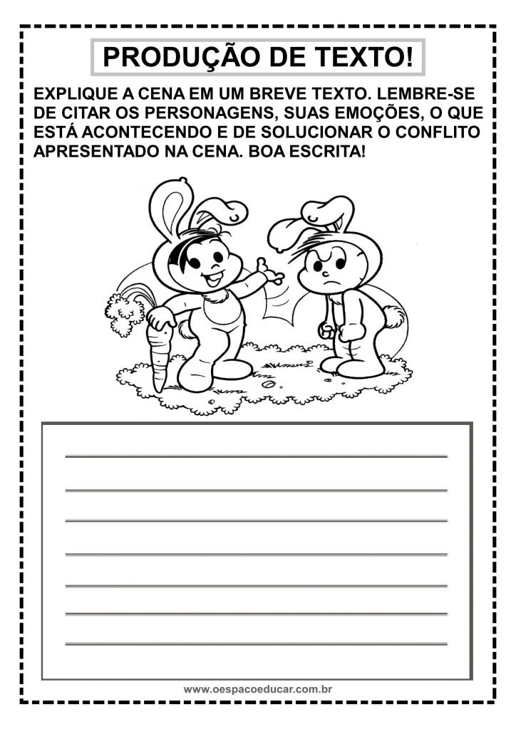 PRODUÇÃO DE TEXTO PÁSCOA