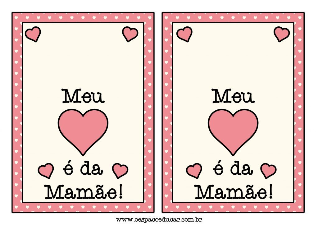 Coração da mamae