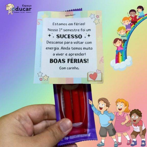 Bilhete de férias!