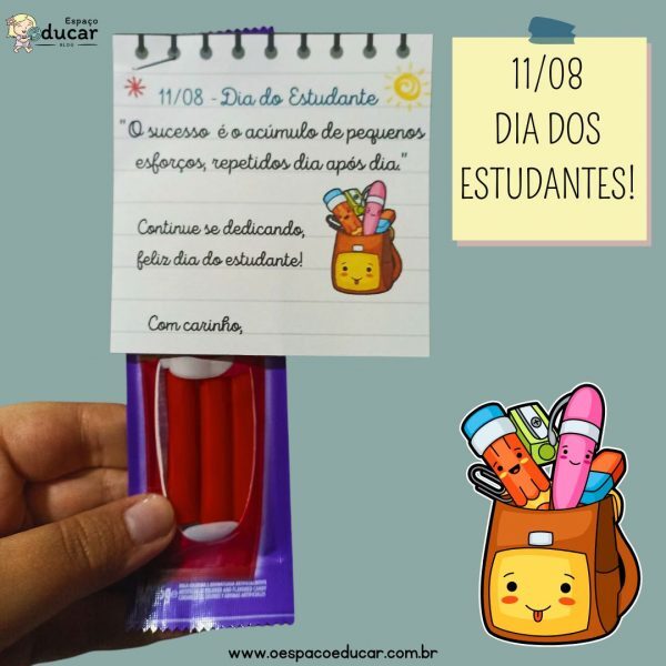 Mensagem dia do Estudante!