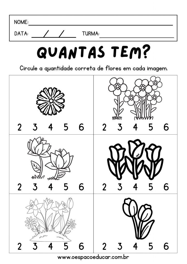 PRIMAVERA E QUANTIDADES!