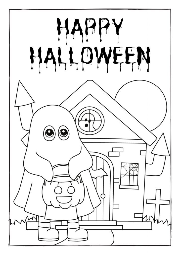 Halloween: livro de colorir!