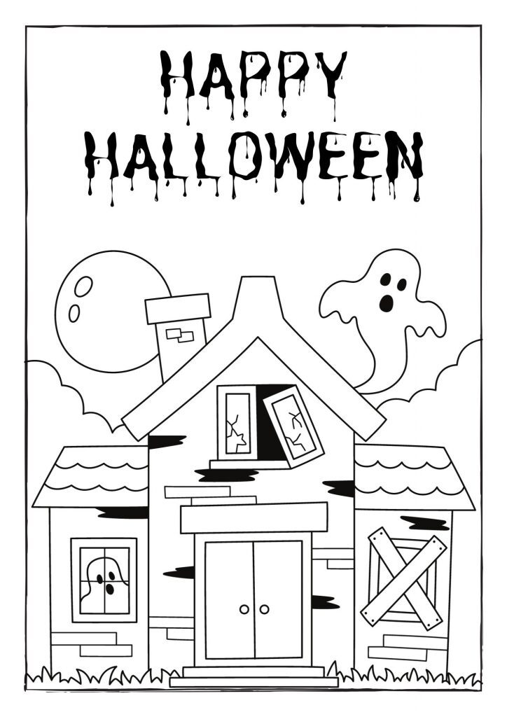 Halloween: livro de colorir!