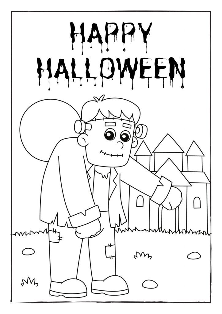 Halloween: livro de colorir!