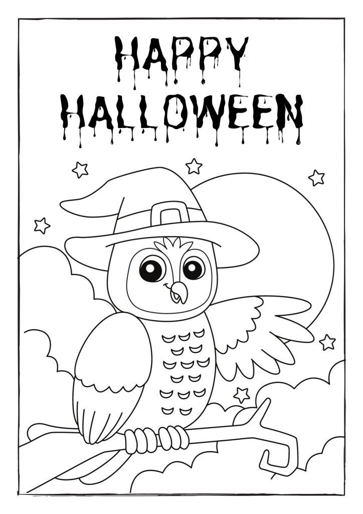 Halloween: livro de colorir!